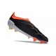 adidas Predator Elite Laceless Cesped Natural Seco Negro Blanco Rojo