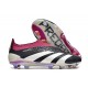 adidas Predator Elite Laceless Cesped Natural Seco Negro Blanco Violeta