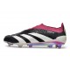 adidas Predator Elite Laceless Cesped Natural Seco Negro Blanco Violeta