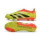 adidas Predator Elite Laceless Cesped Natural Seco Amarillo Negro Rojo