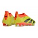 adidas Predator Elite Laceless Cesped Natural Seco Amarillo Negro Rojo