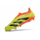 adidas Predator Elite Laceless Cesped Natural Seco Amarillo Negro Rojo