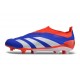 adidas Predator Elite Laceless Cesped Natural Seco Azul Rojo Blanco