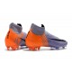 Bota Nike Mercurial Superfly VI Elite FG Violeta Naranja