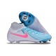 Zapatillas Nike Phantom Luna 2 Elite FG Azul Blanco Rosa