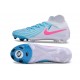 Zapatillas Nike Phantom Luna 2 Elite FG Azul Blanco Rosa