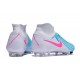 Zapatillas Nike Phantom Luna 2 Elite FG Azul Blanco Rosa