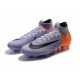 Bota Nike Mercurial Superfly VI Elite FG Violeta Naranja