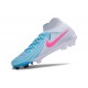 Zapatillas Nike Phantom Luna 2 Elite FG Azul Blanco Rosa