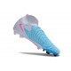 Zapatillas Nike Phantom Luna 2 Elite FG Azul Blanco Rosa