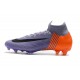 Bota Nike Mercurial Superfly VI Elite FG Violeta Naranja