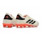 adidas Copa Pure 2 Elite + FG Marfil Negro Rojo