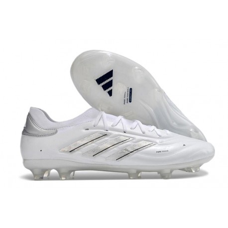 adidas Copa Pure 2 Elite + FG Blanco Blanco Plateado Met