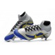 Bota Nike Mercurial Superfly VI Elite FG Plata Azul