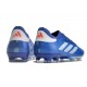 adidas Copa Pure 2 Elite + FG Lucid Azul Blanco Solar Rojo