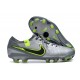 Nike Tiempo Legend X Elite FG Gris Negro Verde