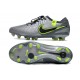 Nike Tiempo Legend X Elite FG Gris Negro Verde