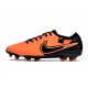 Nike Tiempo Legend X Elite FG Naranja Negro