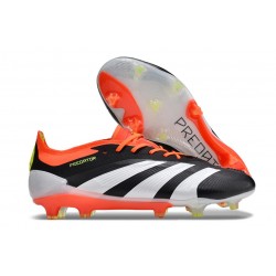 Botas adidas Predator Elite FG Negro Blanco Rojo