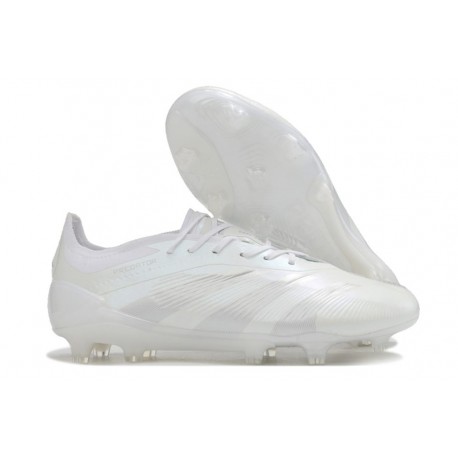 Botas adidas Predator Elite FG Blanco Plateado Met