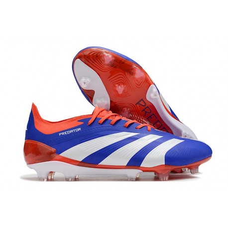 Botas adidas Predator Elite FG Azul Blanco Rojo