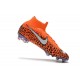 Bota Ronaldo Nike Mercurial Superfly VI Elite FG Naranja Negro