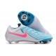 Bota Nike Phantom Luna II Elite L FG Blanco Azul Rosa