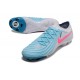 Bota Nike Phantom Luna II Elite L FG Blanco Azul Rosa