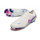 Bota Nike Phantom Luna II Elite L FG Blanco Rosa Azul