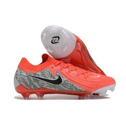 Bota Nike Phantom Luna II Elite L FG Rojo Gris Negro