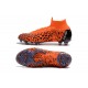 Bota Ronaldo Nike Mercurial Superfly VI Elite FG Naranja Negro