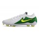 Bota Nike Phantom Luna II Elite L FG Blanco Verde Amarillo