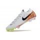 Bota Nike Phantom Luna II Elite L FG Blanco Negro Naranja