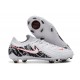 Bota Nike Phantom Luna II Elite L FG Blanco Negro Rojo