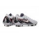 Bota Nike Phantom Luna II Elite L FG Blanco Negro Rojo