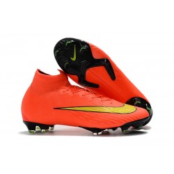 Nike Zapatillas Mercurial Superfly 6 Elite DF FG - Naranja Amarillo