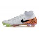 Zapatillas Nike Phantom Luna 2 Elite FG Blanco Negro Naranja