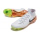 Zapatillas Nike Phantom Luna 2 Elite FG Blanco Negro Naranja