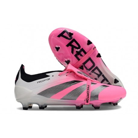 adidas Predator Elite FT césped natural seco Rosa Blanco Negro