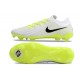Nike Phantom GX 2 Elite FG Blanco Negro Amarillo
