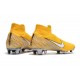 Nike Zapatillas Mercurial Superfly 6 Elite DF FG - Amarillo Blanco