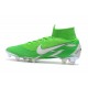 Nike Zapatillas Mercurial Superfly 6 Elite DF FG - Verde Blanco