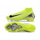 Zapatillas Nike Mercurial Superfly 10 Elite FG Volt Plata Negro