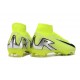 Zapatillas Nike Mercurial Superfly 10 Elite FG Volt Plata Negro