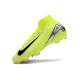 Zapatillas Nike Mercurial Superfly 10 Elite FG Volt Plata Negro