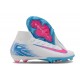 Zapatillas Nike Mercurial Superfly 10 Elite FG Blanco Rosa Azul