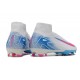 Zapatillas Nike Mercurial Superfly 10 Elite FG Blanco Rosa Azul