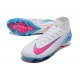 Zapatillas Nike Mercurial Superfly 10 Elite FG Blanco Rosa Azul