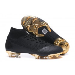 Nike Zapatillas Mercurial Superfly 6 Elite DF FG - Negro Oro