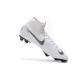 Nike Zapatillas Mercurial Superfly 6 Elite DF FG - Blanco Negro